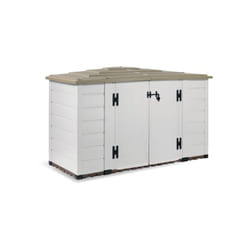 Habrita - Foresta - Coffre de jardin résine 1930 l bicolore 88 x 212 x 133 cm épaisseur 22 mm - BOXEVO200