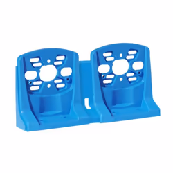 Equerre de fixation compatible avec les porte-filtres duplex 9 pouces 3/4 standard Matière PVC résistant aux UV Livrée avec l ...
