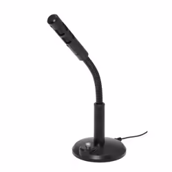 Microphone Filaire - BLUESTORK - FLEXMIC - Flexible - Annulation de Bruit - Noir