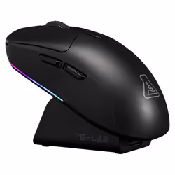 Souris sans fil pour gamer - The G-Lab - KULT Titanium Pro - 12000 dpi - Bluetooth/RF 2.4 GHz - RGB