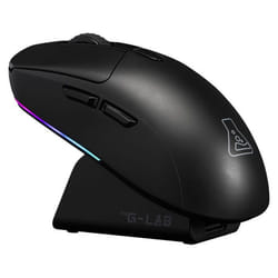 Souris sans fil pour gamer - The G-Lab - KULT Titanium Pro - 12000 dpi - Bluetooth/RF 2.4 GHz - RGB