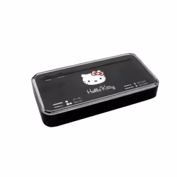 Bluestork BS-RDRCARD/KITTY/B, CF, Clé USB (MS), MicroDrive, MMC, MS Duo, MS PRO, MS PRO Duo, SD, SDHC, SmartMedia, xD, Noir,  ...