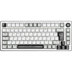Clavier mécanique gamer - PBT double injection - THE G-LAB - KEYZ Elite 300 WG - AZERTY TKL - RGB - Blanc