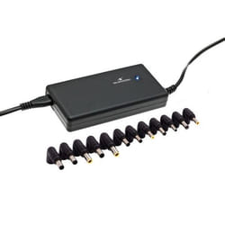 Bluestork BS-PW-NB-65/2 adaptateur de puissance & onduleur Auto 65 W Noir