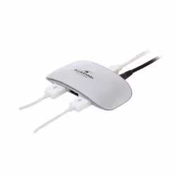 Bluestork BS-USB4M/PS, USB 2.0, 480 Mbit/s, Gris