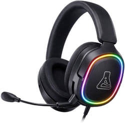 Casque gaming filaire RGB - THE G-LAB - KORP MERCURY - Tissu - Micro Rétractable - Stéréo - Toutes Plateformes