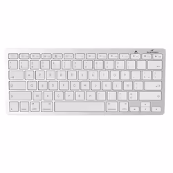 Bluestork BS-KB-MICRO/BT/F, AZERTY, Toutes marques, Blanc, Sans fil, Bluetooth, Batterie