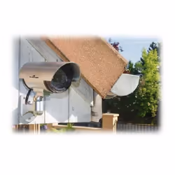 Bluestork BS-DUMYCAM/O caméra de surveillance factice Argent Cosse