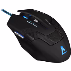 The G-Lab KULT80, Droitier, USB Type-A, 2400 DPI, Noir