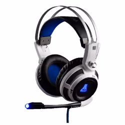 The G-Lab KORP200, Avec fil, Jouer, 400 g, Casque, Noir, Blanc