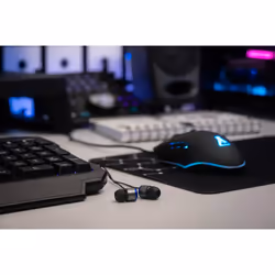 The G-Lab Combo Helium clavier Souris incluse USB AZERTY Français Noir - Vue supplémentaire 7