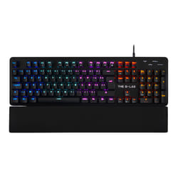 The G-Lab Keyz Carbon Evolution clavier Jouer USB AZERTY Français Noir