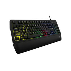 The G-Lab Keyz Palladium clavier USB AZERTY Français Noir