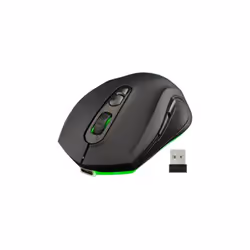 The G-Lab Kult Neon, Droitier, RF sans fil, 2400 DPI, 4 ms, Noir