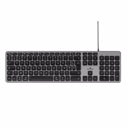 Clavier Filaire - Bluestork - KB Mac - Azerty - Compatible Mac - Noir