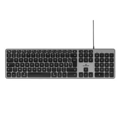 Clavier Filaire - Bluestork - KB Mac - Azerty - Compatible Mac - Noir