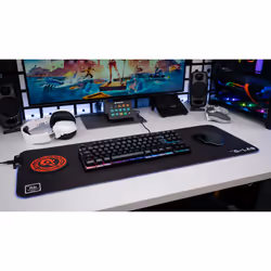 The G-Lab Keyz Caesium TKL clavier USB AZERTY Français Noir - Vue supplémentaire 6