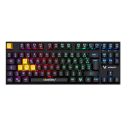 Vitality 3760162067088 clavier Jouer USB AZERTY Anglais Noir