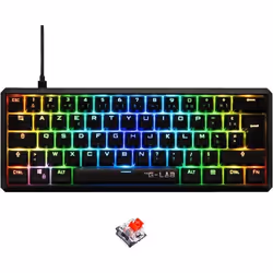 Clavier gamer THE G-LAB KEYZ THALLIUM FR