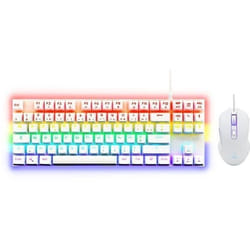Pack clavier et souris gamer THE G-LAB COMBO MERCURY/W FR 2 EN 1