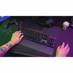 The G-Lab Keyz Carbon EX clavier Jouer USB AZERTY Français Noir - Vue supplémentaire 5