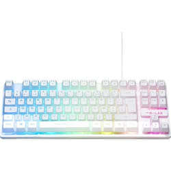 Clavier gamer THE G-LAB KEYZ CAESIUMT FR BLANC