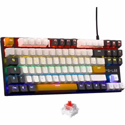 Clavier gamer THE G-LAB KEYZ MERCURY FR COLORS