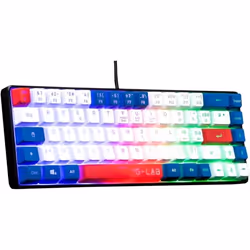 Clavier gamer THE G-LAB KEYZ HYDRO FR BLEU/BLANC/ROUGE