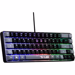 Clavier gamer THE G-LAB KEYZ HYDRO FR NOIR/GRIS