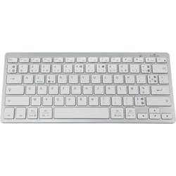 Bluestork Clavier Bluetooth KB-MINI-PC-MAC/FR Azerty Français Blanc