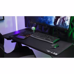 The G-Lab Keyz Thorium clavier Jouer AZERTY Noir