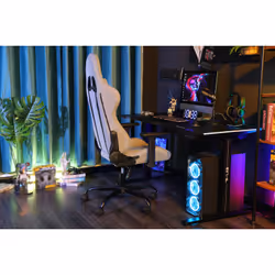 The G-Lab K Seat Platinium Siège de jeu universel Siège rembourré Gris - Vue supplémentaire 4