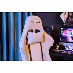 The G-Lab K Seat Platinium Siège de jeu universel Siège rembourré Gris - Vue supplémentaire 6