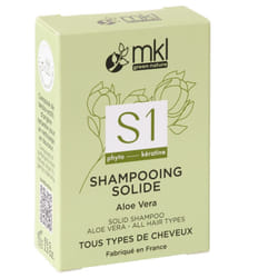 MKL Green Nature Shampoing Solide Aloe Vera Tous Types de Cheveux 65 g