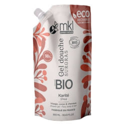 MKL Green Nature Gel Douche Surgras Karité Éco-Recharge Bio 900 ml