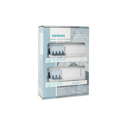 Siemens - Tableau électrique pré-équipé 2 rangées 26 modules 7 disjoncteurs 2 interrupteurs différentiels