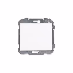 SIEMENS Delta Iris poussoir - Blanc Le mécanisme Siemens pour bouton poussoir est compatible avec l'ensemble des plaques de l ...