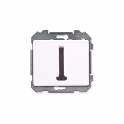 SIEMENS Delta Iris Prise téléphone en T - Blanc Raccordez votre téléphone fixe grâce au mécanisme Siemens Delta Iris pour pri ...
