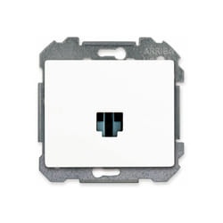 Prise Informatique RJ45 Blanc Delta IRIS - SIEMENS
