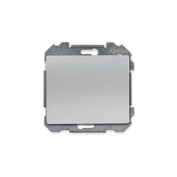 Siemens - delta iris bouton poussoir silver SIE266832