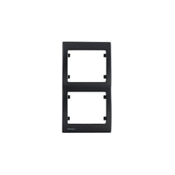 Siemens - delta iris plaque double verticale anthracite SIE267020