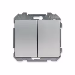 Double Poussoir Alu Delta IRIS SIEMENS Une grande variété de choix haut de gamme La gamme d'appareillage Delta Iris Siemens v ...