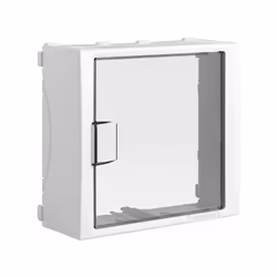 Description générale Ce couvercle d'habillage est conçu pour les platines de compteur et de disjoncteur. Il permet de dissimu ...