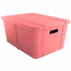 Grande boîte en plastique avec couvercle - Cette boîte d'organisation est parfaite pour ranger les vêtements, les chaussures ...