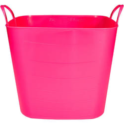 Gerimport - Panier d'histoire de vie grande 40L rose - Noir