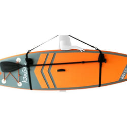 Kangui - Sangle de portage pour stand up paddle gonflable avec fixation pagaie