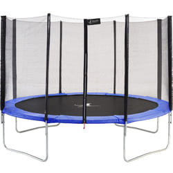 Trampoline rond Bleu Ø360cm avec filet de protection