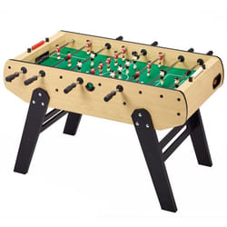 Baby-foot adulte - Robuste - Barres télescopiques - 2 à 4 joueurs - 3 Balles liège inclues