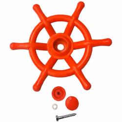 Kangui - Volant bateau rouge pour enfants pour structures de jeux