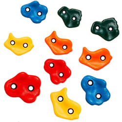 Kangui - 10 Pierres à grimper d'escalade pour structures de jeux - Fixations non inclues